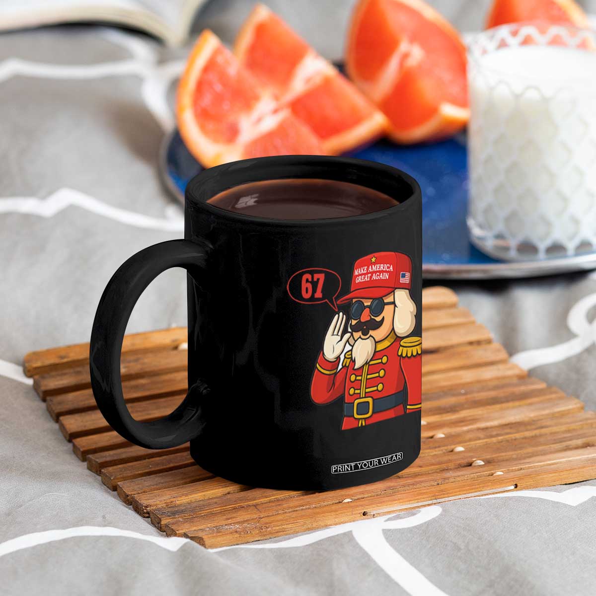 67 Six Seven Christmas Meme Coffee Mug Funny Nutcracker Make Xmas Great Again TS14 Print Your Wear
