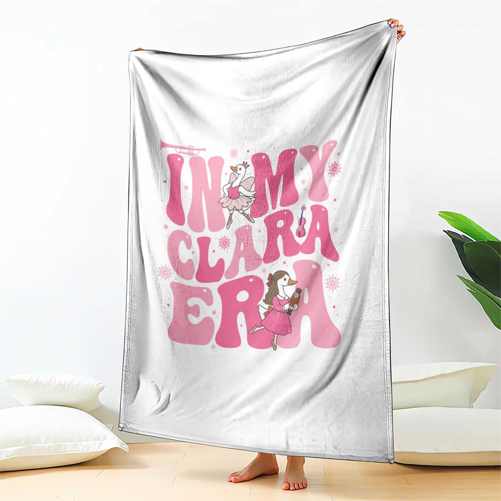 Nutcracker Goose Ballet Throw Blanket In My Clara Era TS14 Print Your Wear