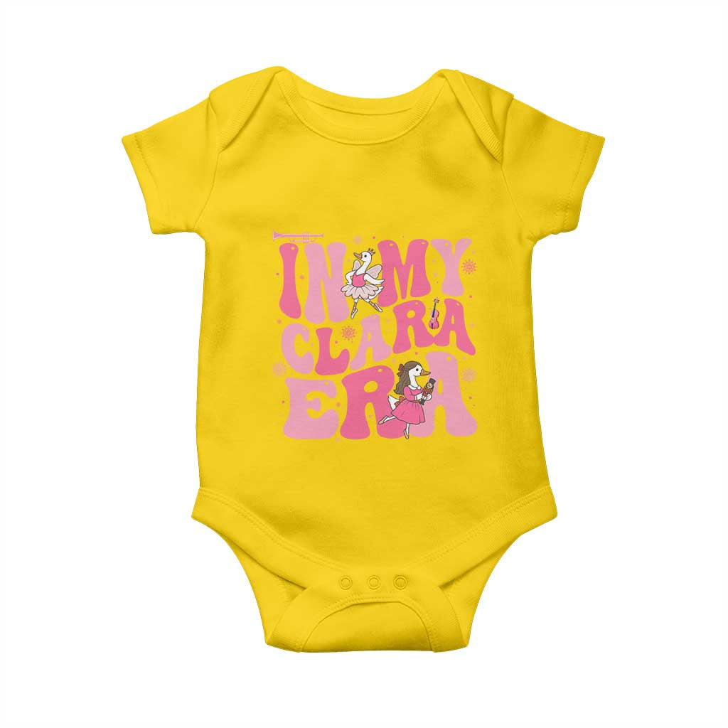 Nutcracker Goose Ballet Baby Onesie In My Clara Era TS14 Daisy Print Your Wear