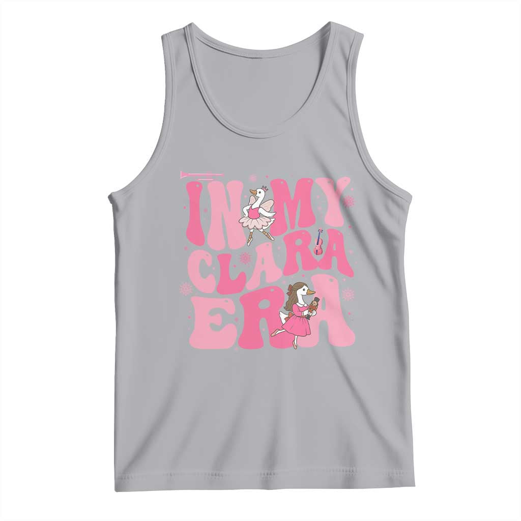 Nutcracker Goose Ballet Tank Top In My Clara Era TS14 Athletic Heather Print Your Wear