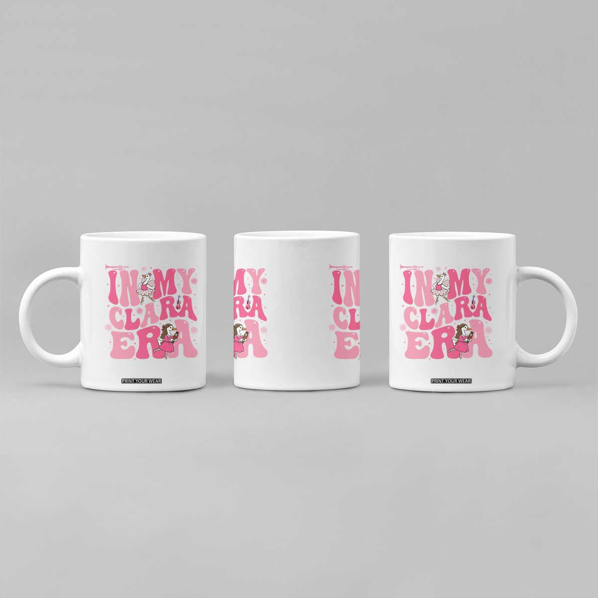 Nutcracker Goose Ballet Coffee Mug In My Clara Era TS14 Print Your Wear