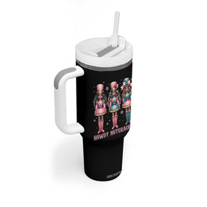 Howdy Nutcracker Cowgirl Christmas Western Country Tumbler With Handle TS14 Print Your Wear