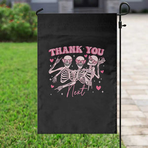 Funny Skeleton Anti Valentines Garden Flag TS14 Print Your Wear