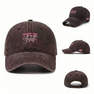 Funny Skeleton Anti Valentines Washed Cotton Baseball Cap TS14 Washed Cap Universal Fit Dark Brown Print Your Wear