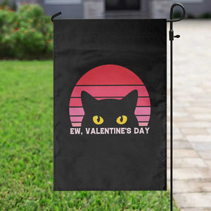 Funny Black Cat Anti Valentine Meme Garden Flag TS14 Print Your Wear