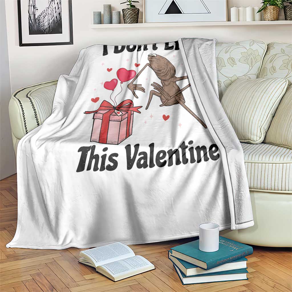 Marcus The Worm Meme Throw Blanket I Do Not Like This Valentine TS14 Print Your Wear