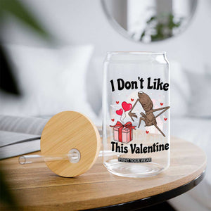 Marcus The Worm Meme Glass Can I Do Not Like This Valentine TS14 Print Your Wear