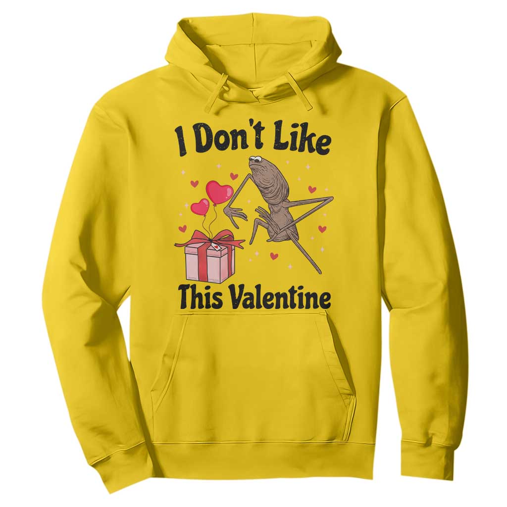 Marcus The Worm Meme Hoodie I Do Not Like This Valentine TS14 Daisy Print Your Wear