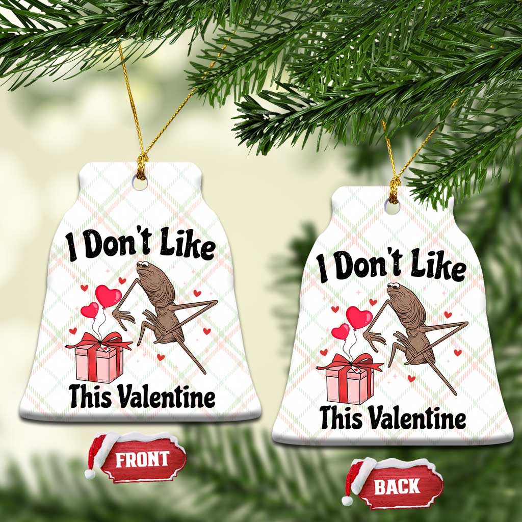 Marcus The Worm Meme Ceramic Ornament I Do Not Like This Valentine TS14 Print Your Wear
