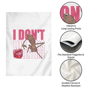 Marcus The Worm Funny Valentine Meme Garden Flag I Don't Like This Valentine TS14 Print Your Wear