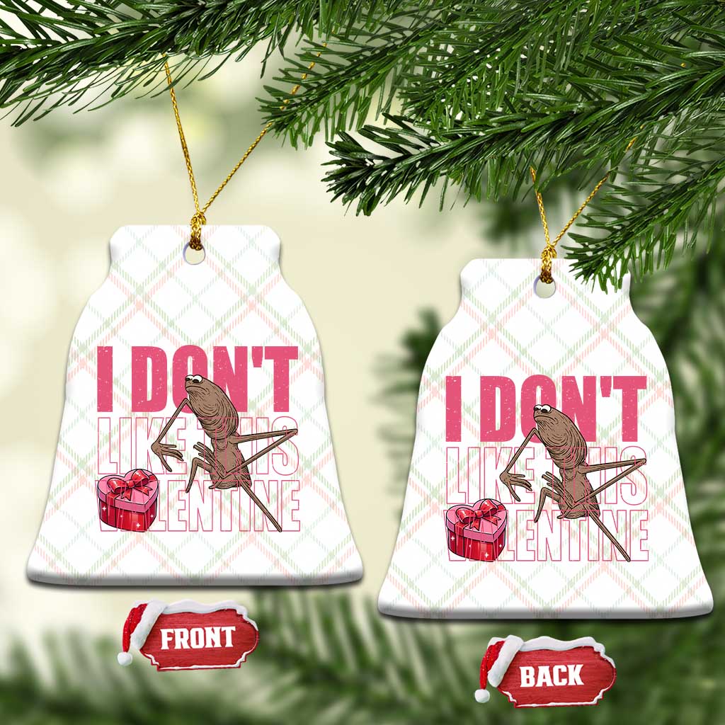 Marcus The Worm Funny Valentine Meme Ceramic Ornament I Don't Like This Valentine TS14 Print Your Wear