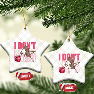 Marcus The Worm Funny Valentine Meme Ceramic Ornament I Don't Like This Valentine TS14 Print Your Wear