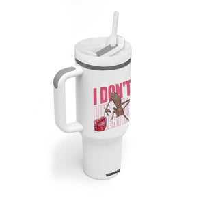 Marcus The Worm Funny Valentine Meme Tumbler With Handle I Don't Like This Valentine TS14 Print Your Wear