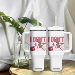 Marcus The Worm Funny Valentine Meme Tumbler With Handle I Don't Like This Valentine TS14 Print Your Wear
