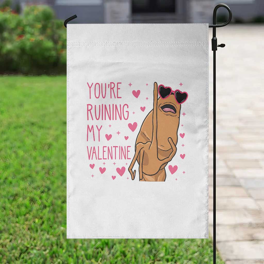 Marcus The Worm Meme Garden Flag Funny Anti Valentines Day TS14 Print Your Wear