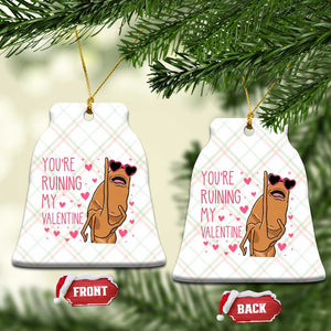 Marcus The Worm Meme Ceramic Ornament Funny Anti Valentines Day TS14 Print Your Wear
