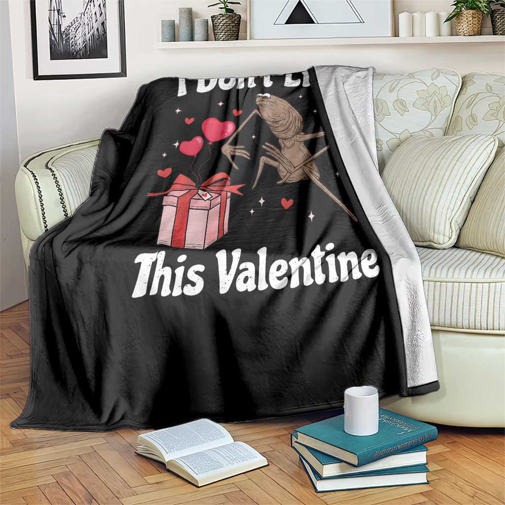 Marcus The Worm Meme Throw Blanket Funny Anti Valentines Day Sarcastic TS14 Print Your Wear