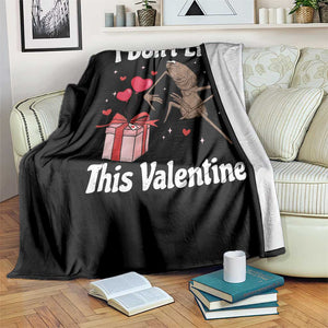 Marcus The Worm Meme Throw Blanket Funny Anti Valentines Day Sarcastic TS14 Print Your Wear