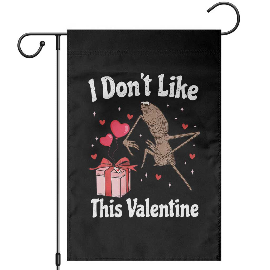 Marcus The Worm Meme Garden Flag Funny Anti Valentines Day Sarcastic TS14 Black Print Your Wear