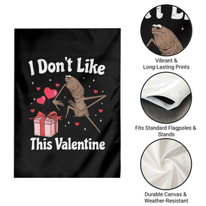 Marcus The Worm Meme Garden Flag Funny Anti Valentines Day Sarcastic TS14 Print Your Wear