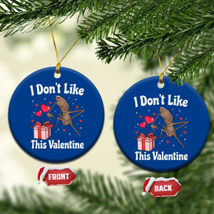 Marcus The Worm Meme Ceramic Ornament Funny Anti Valentines Day Sarcastic TS14 1pc Blue Print Your Wear