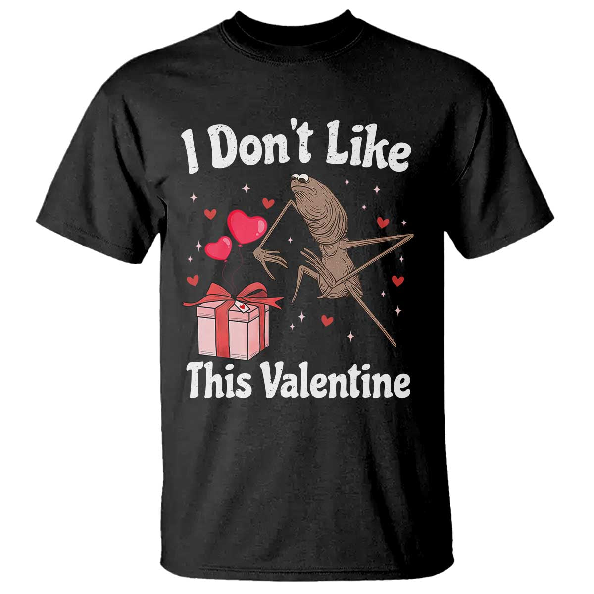Marcus The Worm Meme T Shirt Funny Anti Valentines Day Sarcastic TS14 Black Print Your Wear
