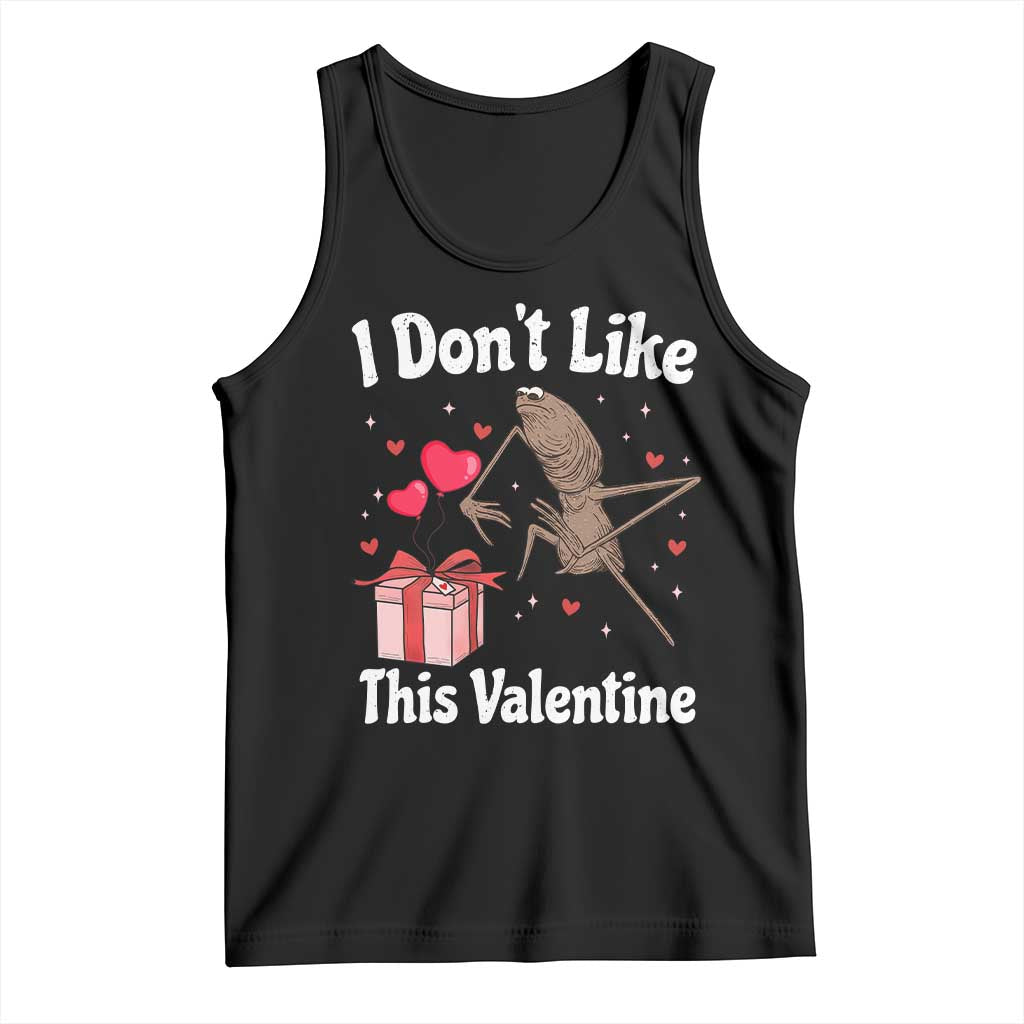 Marcus The Worm Meme Tank Top Funny Anti Valentines Day Sarcastic TS14 Black Print Your Wear