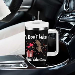 Marcus The Worm Meme Tumbler With Handle Funny Anti Valentines Day Sarcastic TS14 Print Your Wear