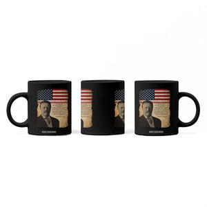 Theodore Roosevelt Quote Coffee Mug American President History TS14 Print Your Wear