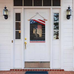 Theodore Roosevelt Quote Garden Flag American President History TS14 Print Your Wear