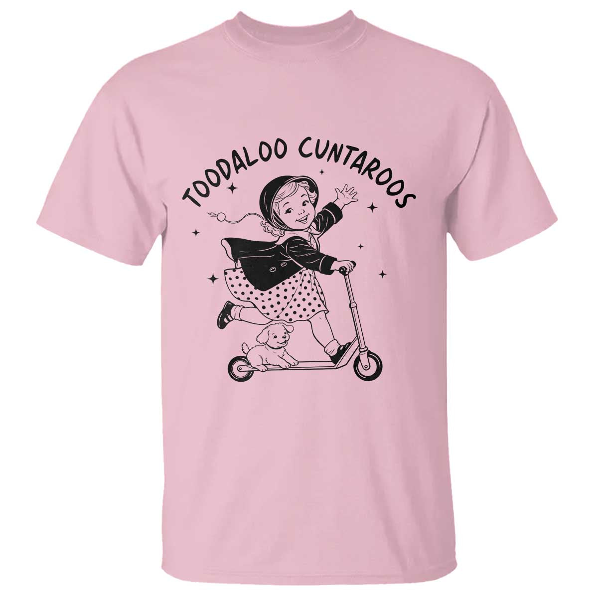 Toodaloo Cuntaroos T Shirt Funny Roller Girl Sarcastic TS14 Light Pink Print Your Wear