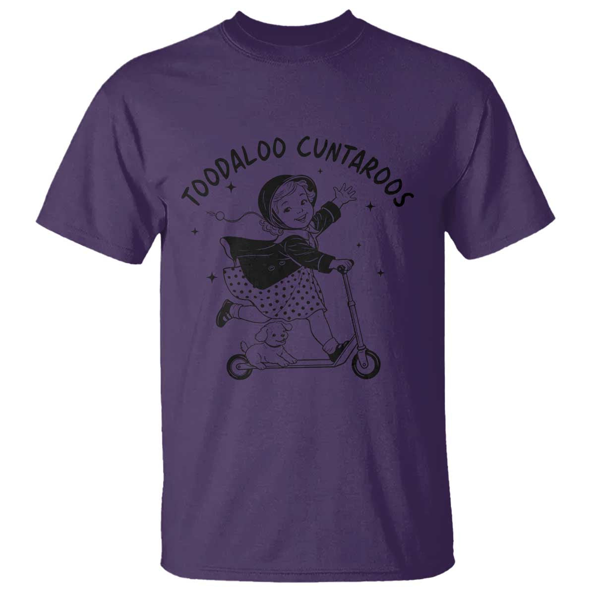 Toodaloo Cuntaroos T Shirt Funny Roller Girl Sarcastic TS14 Purple Print Your Wear