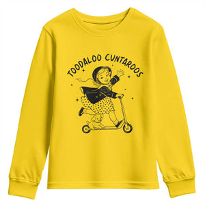 Toodaloo Cuntaroos Youth Sweatshirt Funny Roller Girl Sarcastic TS14 Daisy Print Your Wear