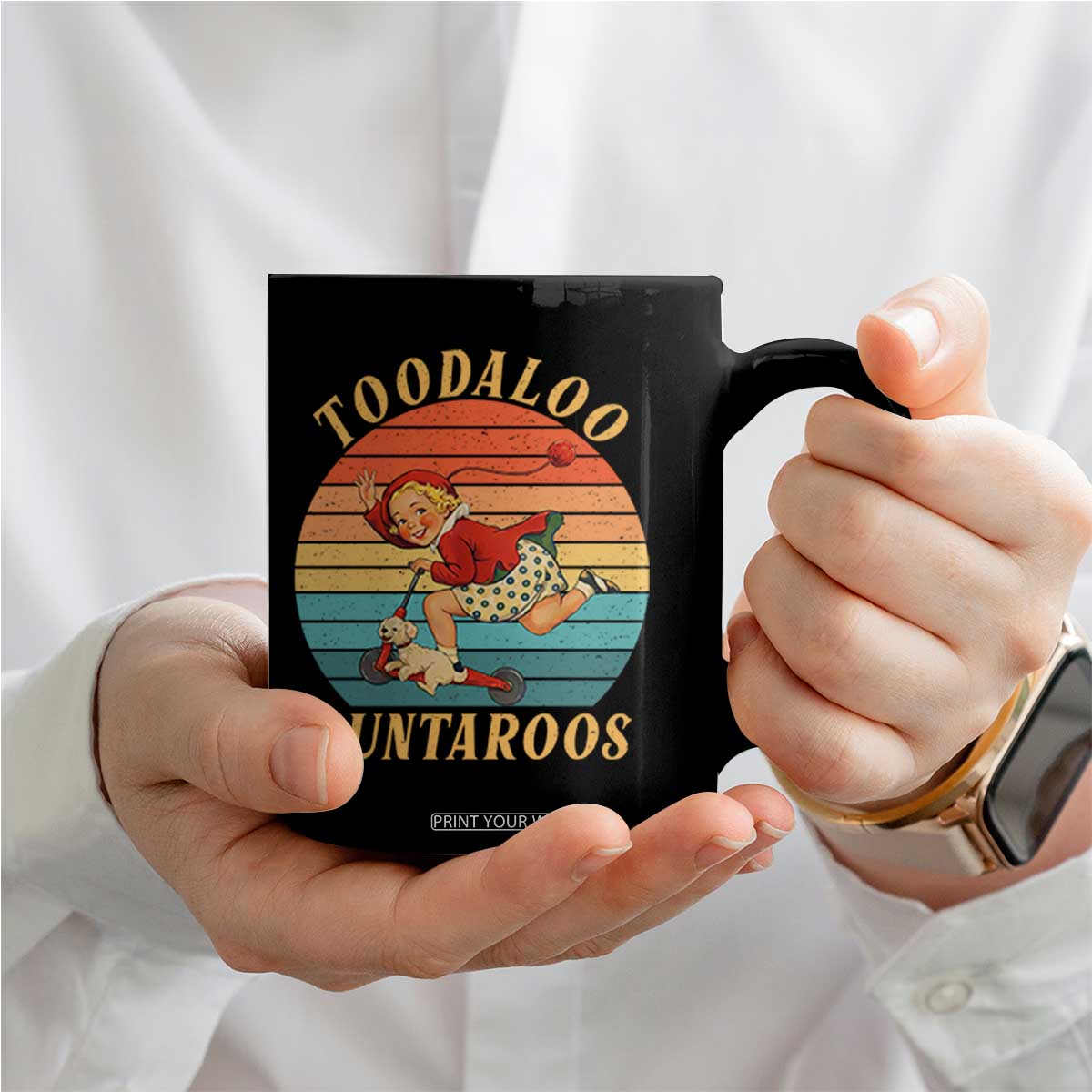 Toodaloo Cuntaroos Coffee Mug Funny Sarcastic Goodbye Humor TS14 Print Your Wear
