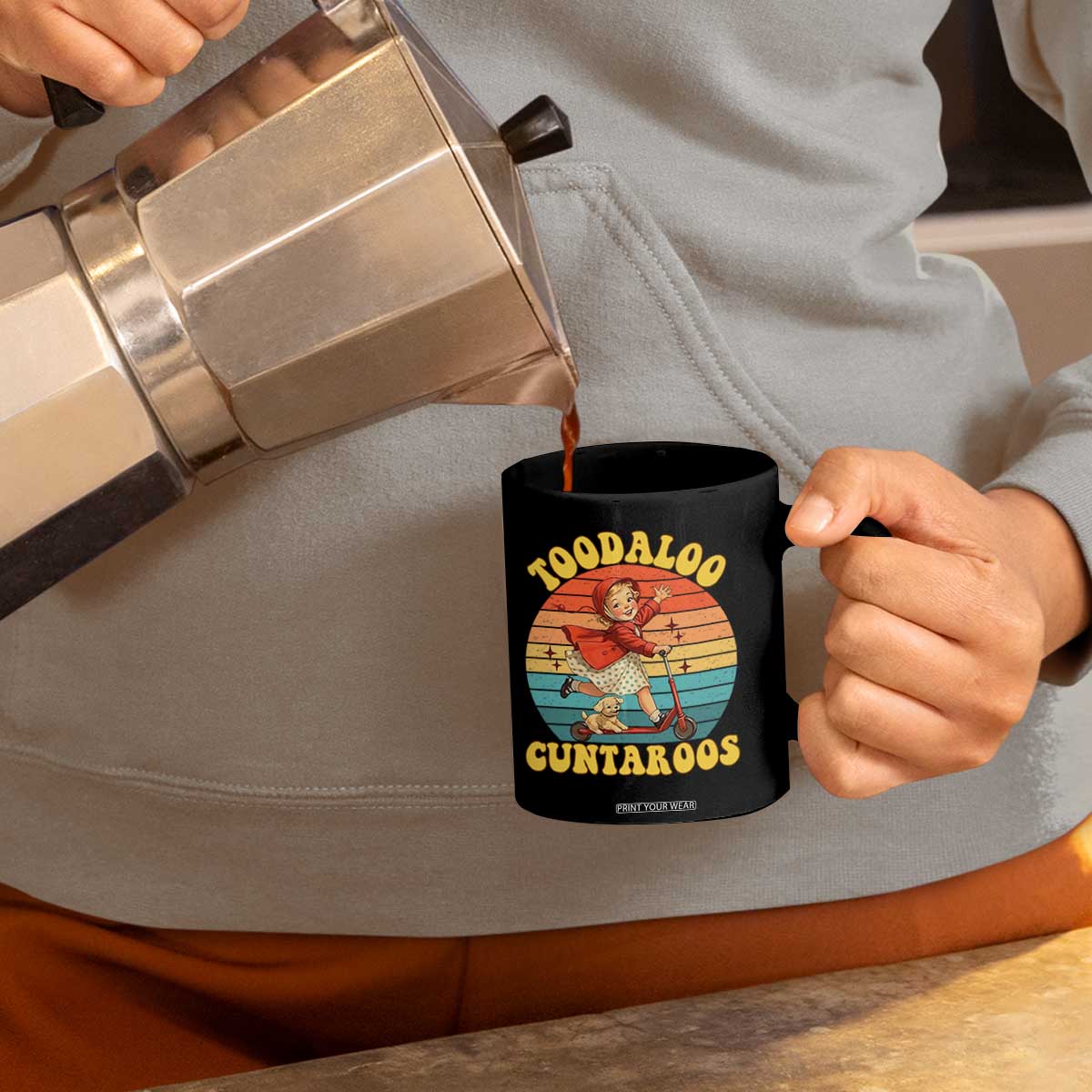 Toodaloo Cuntaroos Coffee Mug Funny Roller Sassy Girl Sarcastic Humor TS14 Print Your Wear