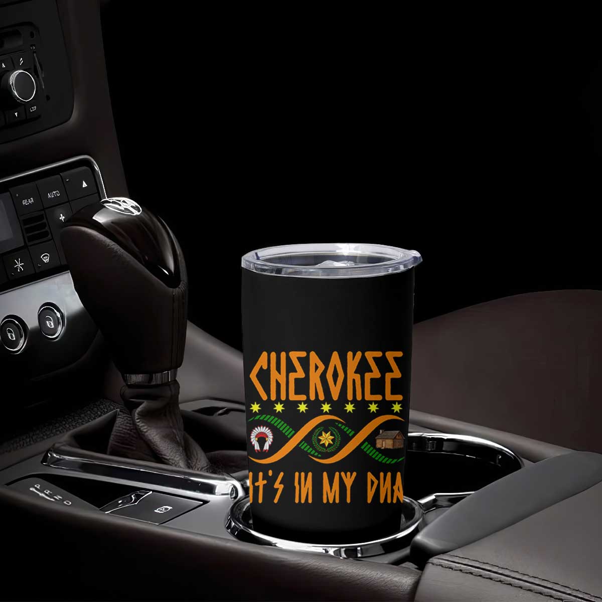Cherokee Native American DNA Pride Tumbler Cup It Is In My DNA TS14 Print Your Wear
