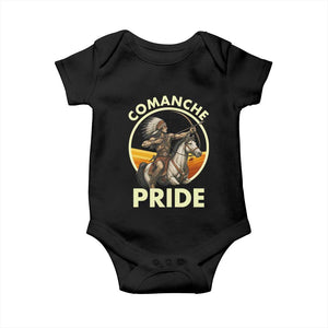 Native American Comanche Pride Indigenous People Day Baby Onesie TS14 Black Print Your Wear