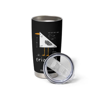 Triangull Triangle Seagull Bird Pun Tumbler Cup Funny Math Teacher Joke Humor TS14 Print Your Wear