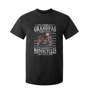 Some Grandpas Take Naps Real Grandpas Ride Motorcycles T Shirt For Kid Three Wheels Motorcycle Trike