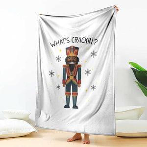 Nutcracker Christmas Throw Blanket What Is Cracking TS14 Print Your Wear