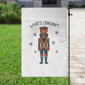 Nutcracker Christmas Garden Flag What Is Cracking TS14 Print Your Wear