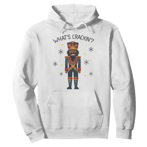 Nutcracker Christmas Hoodie What Is Cracking TS14 White Print Your Wear