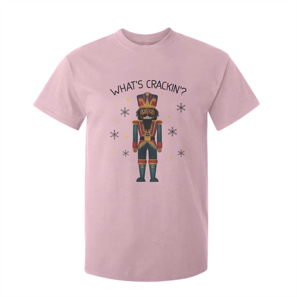 Nutcracker Christmas T Shirt For Kid What Is Cracking TS14 Light Pink Print Your Wear