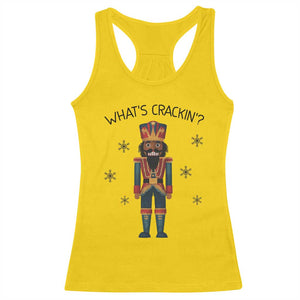 Nutcracker Christmas Racerback Tank Top What Is Cracking TS14 Daisy Print Your Wear