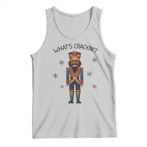 Nutcracker Christmas Tank Top What Is Cracking TS14 Ash Print Your Wear