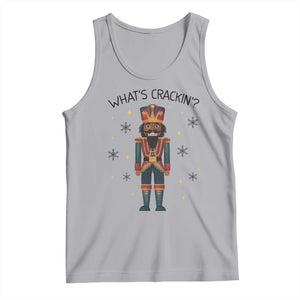 Nutcracker Christmas Tank Top What Is Cracking TS14 Athletic Heather Print Your Wear