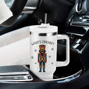Nutcracker Christmas Tumbler With Handle What Is Cracking TS14 Print Your Wear