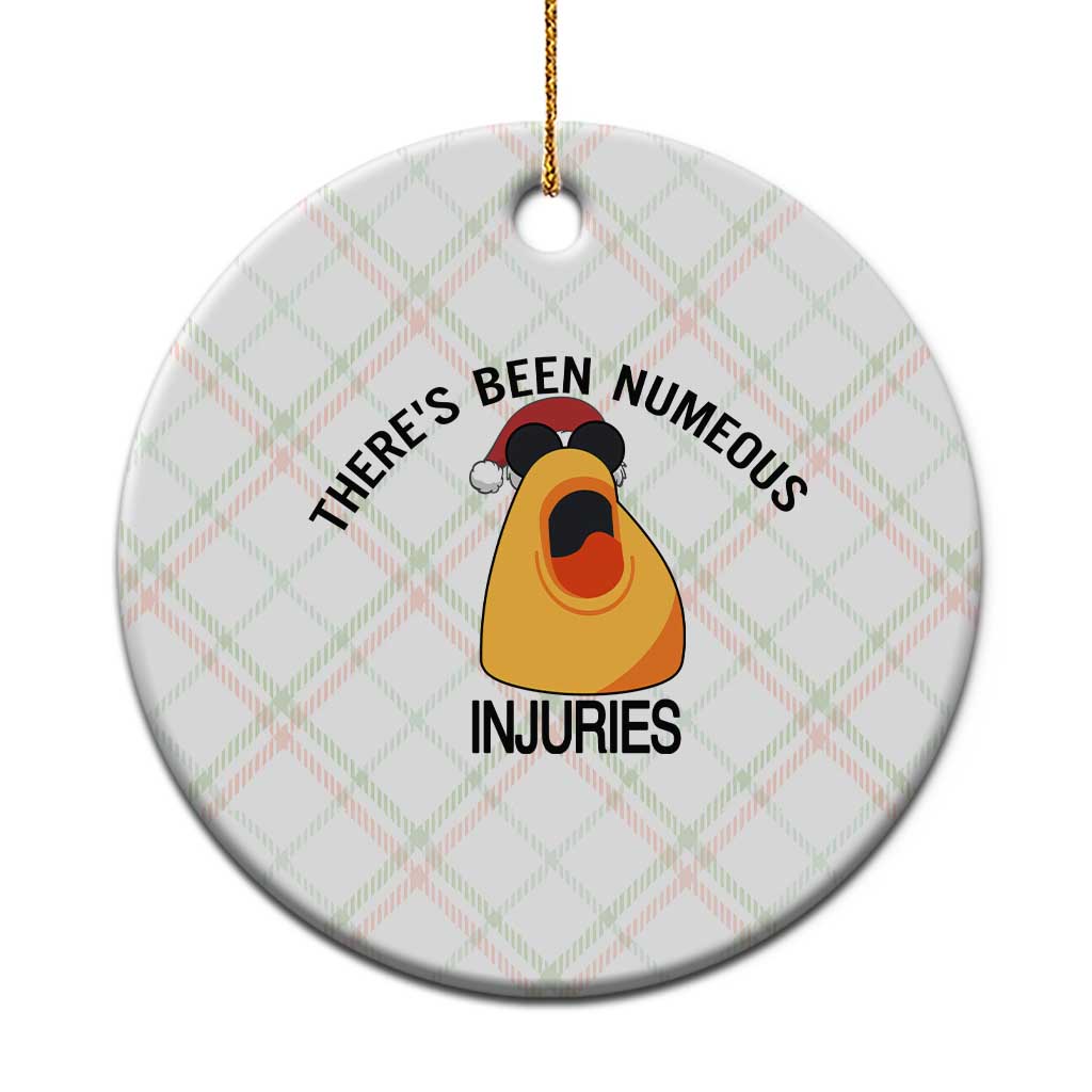 Marcus The Worm Christmas Meme Ceramic Ornament There Is Been Numeous Injuries TS14 1pc Christmas Plaid Print Your Wear