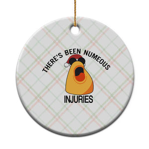 Marcus The Worm Christmas Meme Ceramic Ornament There Is Been Numeous Injuries TS14 1pc Christmas Plaid Print Your Wear
