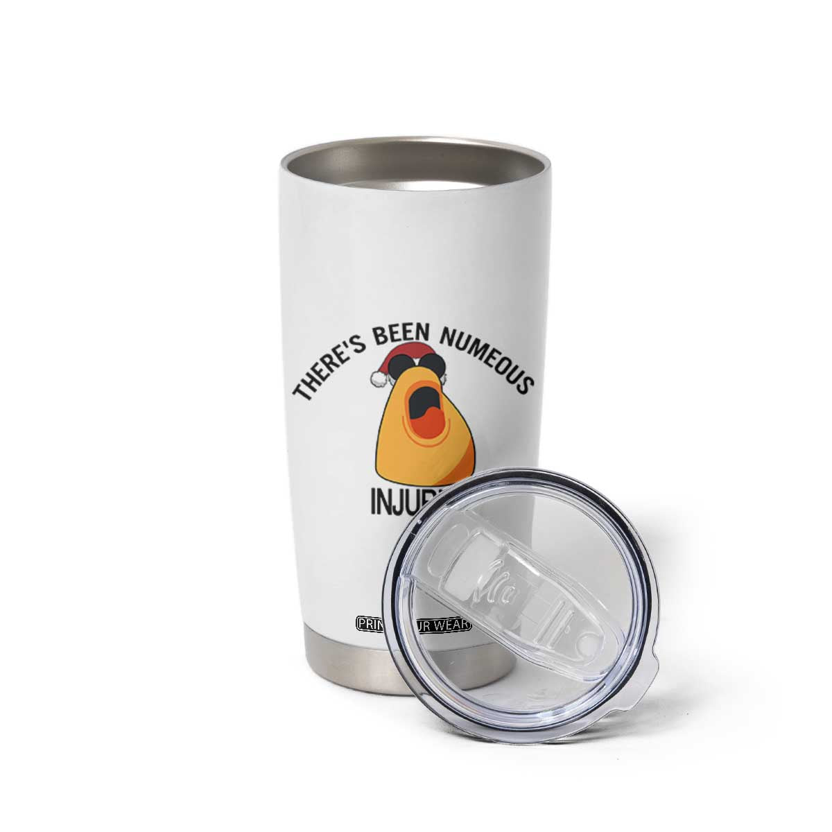 Marcus The Worm Christmas Meme Tumbler Cup There Is Been Numeous Injuries TS14 Print Your Wear